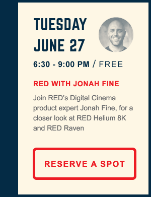June 27 6:30-9:00 PM - RED