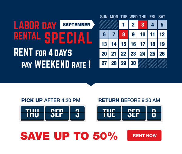 Holiday Rental Special