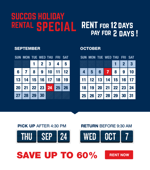 Holiday Rental Special