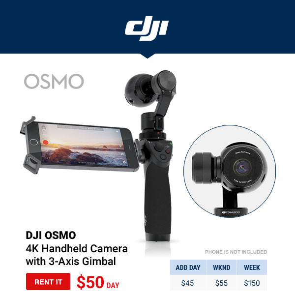 Rent DJI OSMO