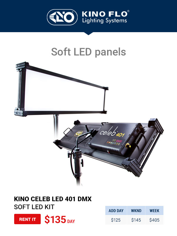 Kino Celeb LED 401 DMX Kit