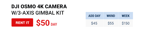 Rent It $50 Day