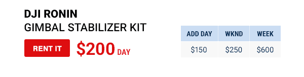 Rent It $200 Day