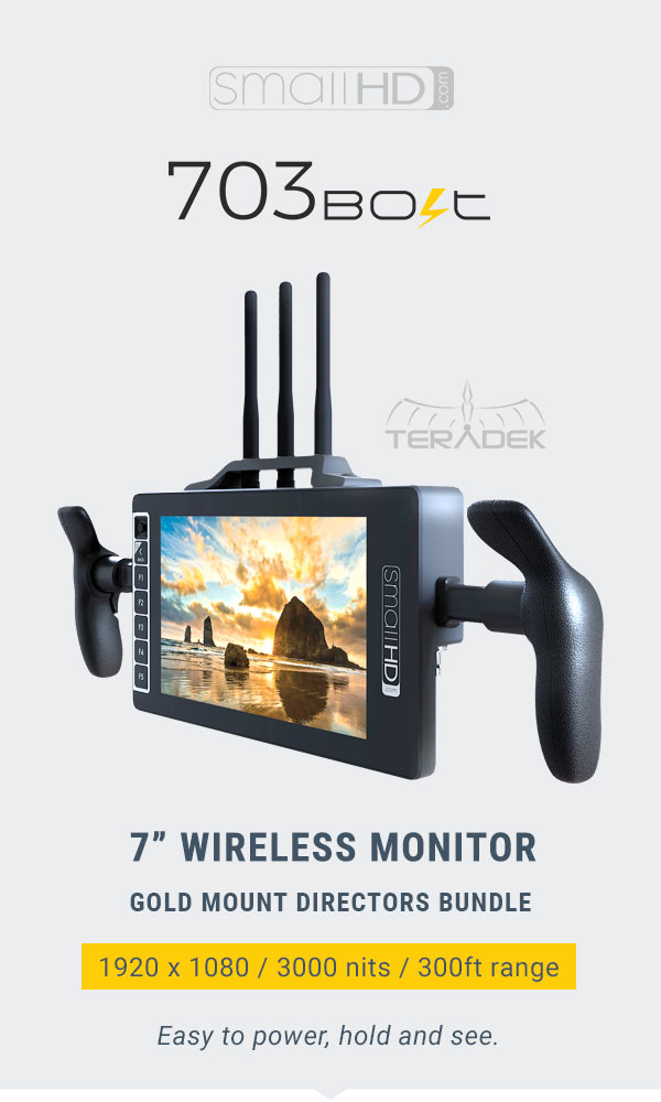 SmallHD 703 BOLD 7in Wireless Monitor - Directors Bundle