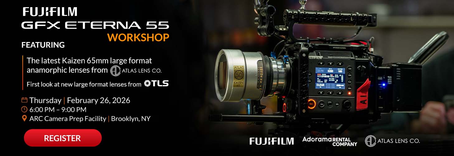 Hands-On Workshop: FUJIFILM GFX ETERNA 55 | FEB 26